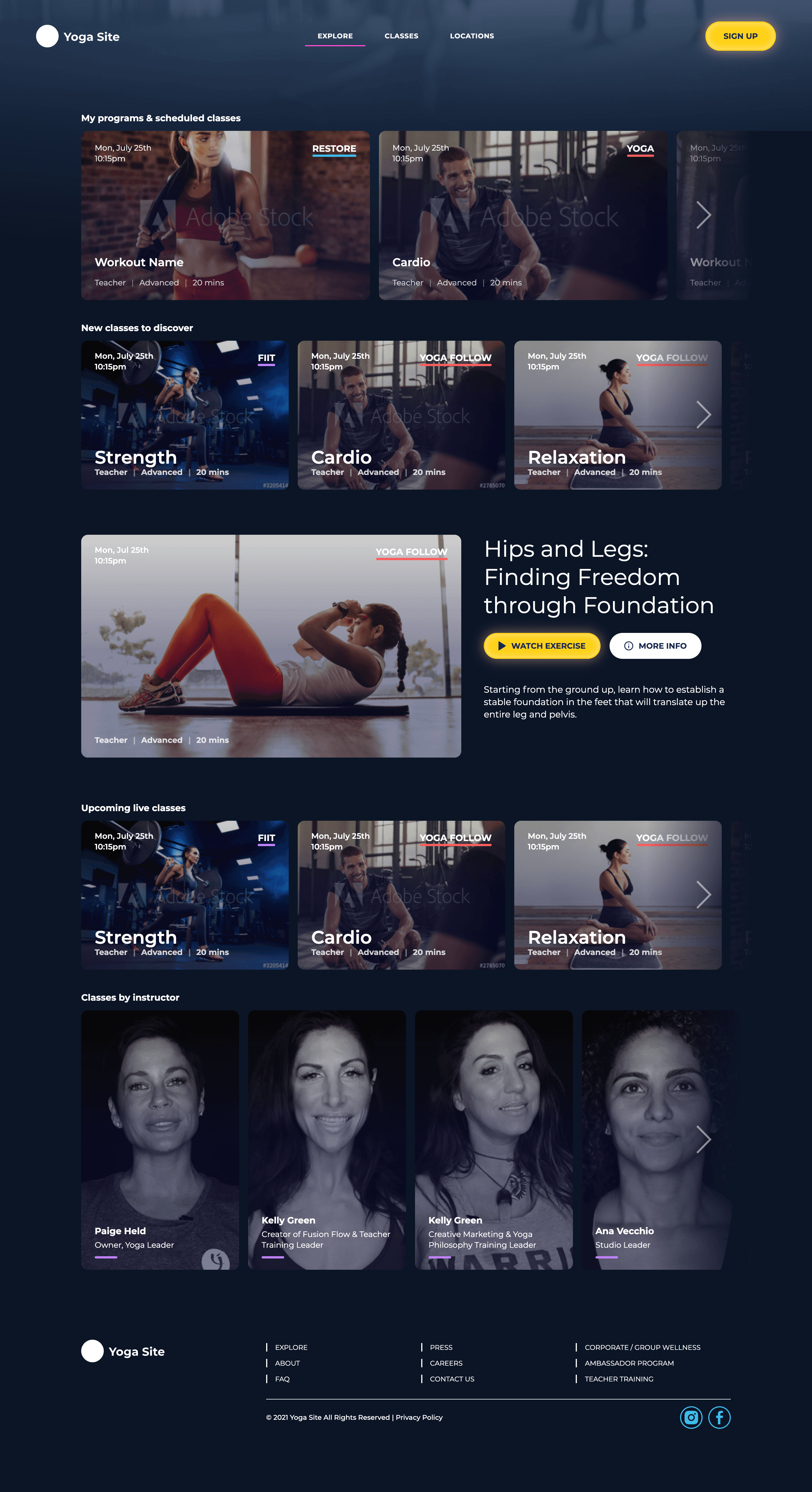 Yoga Concept
